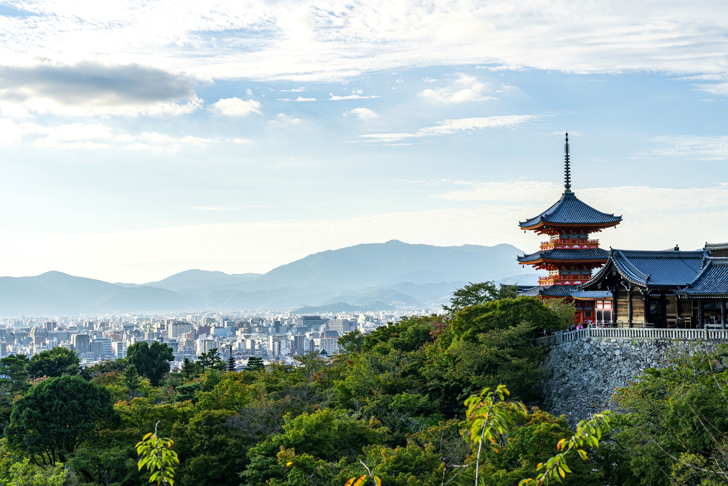 清水寺の三重塔