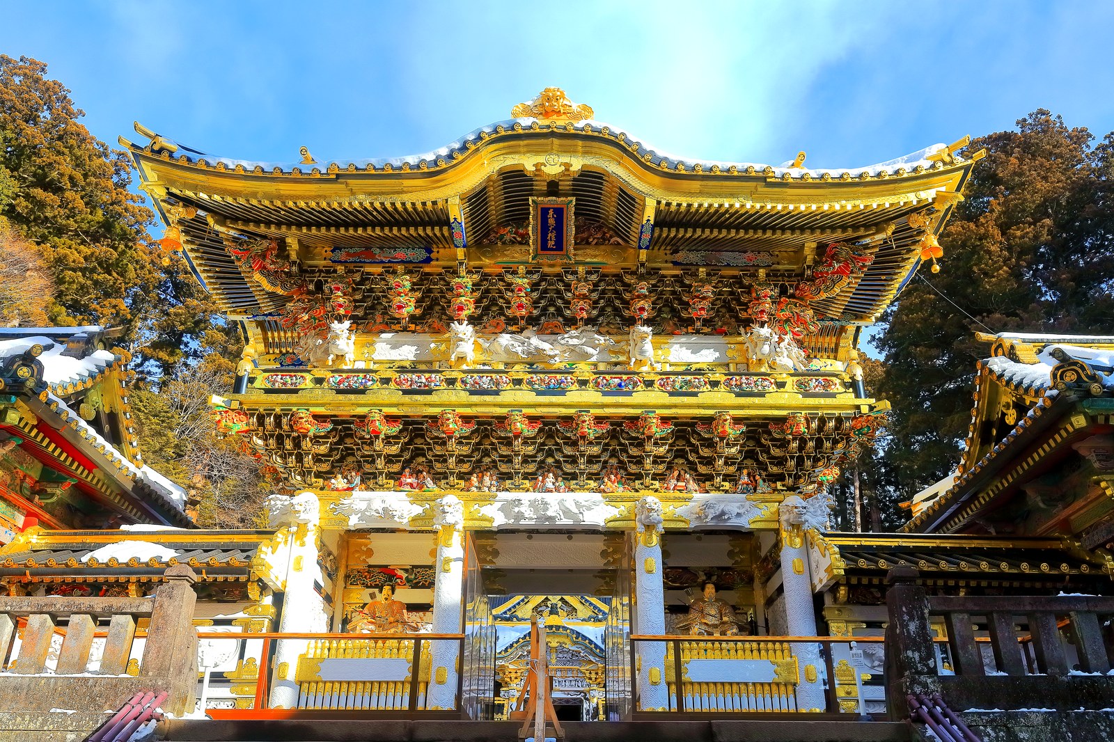 日光東照宮の陽明門（晴天）