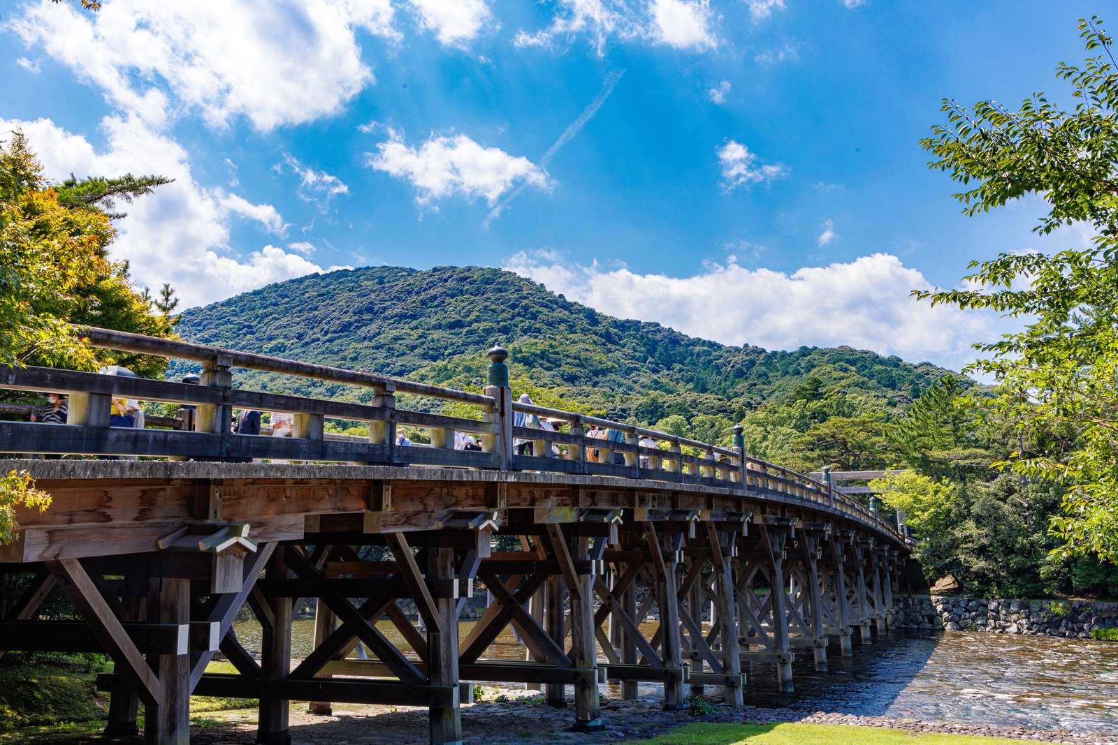 伊勢神宮 内宮の宇治橋