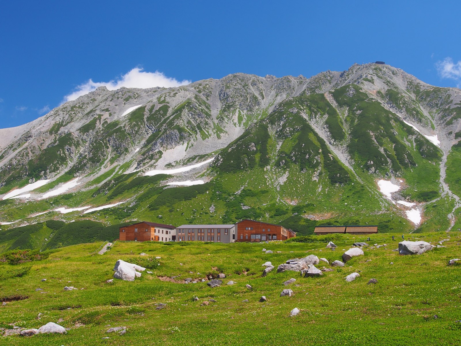 室堂平から望む夏の立山連峰（富山県・写真=PIXTA）