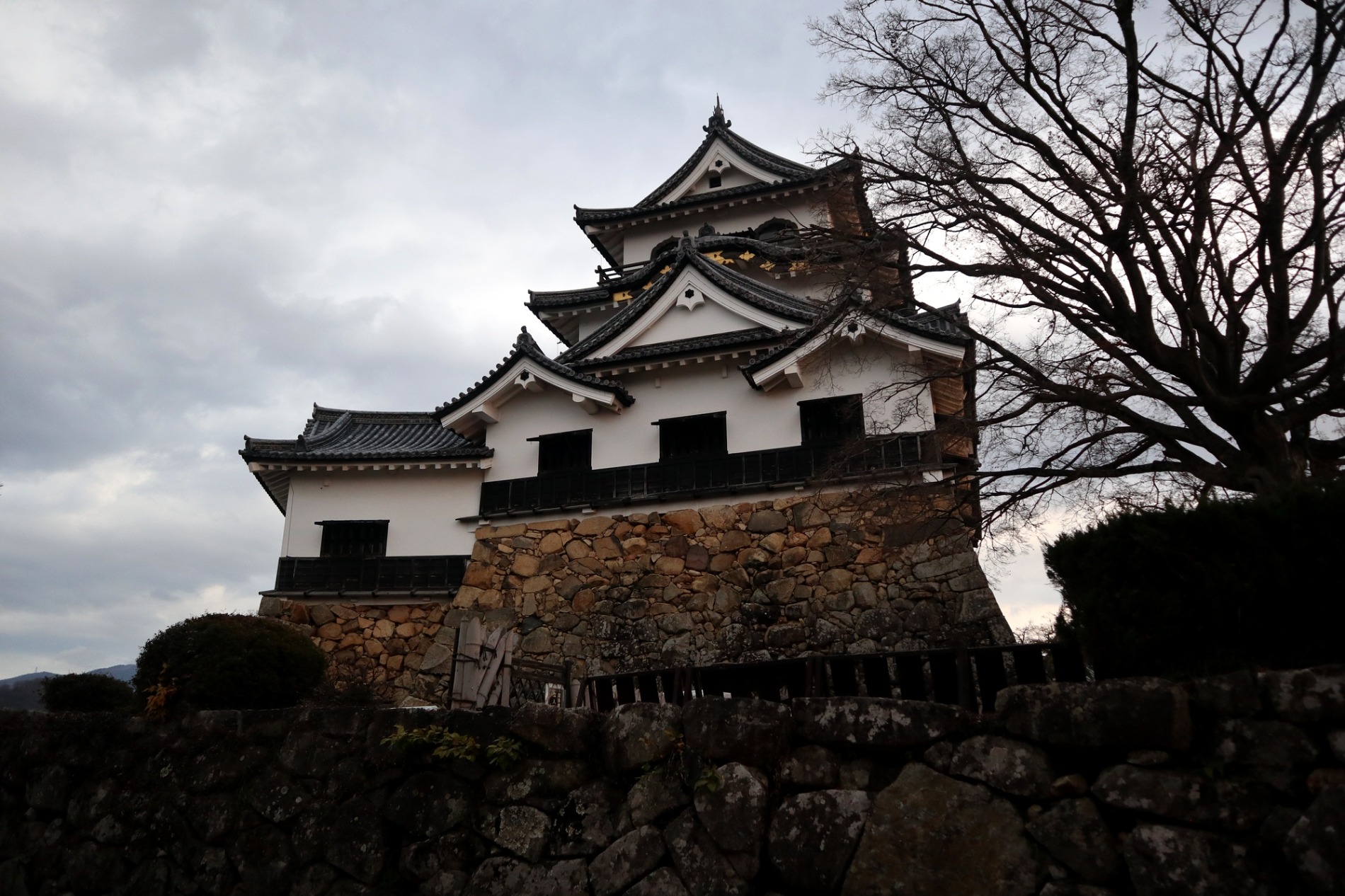 彦根城 天守と石垣